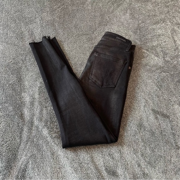 Citizens of Humanity Rocket High Rise Skinny Jeans Black Size 24 - Picture 6 of 13